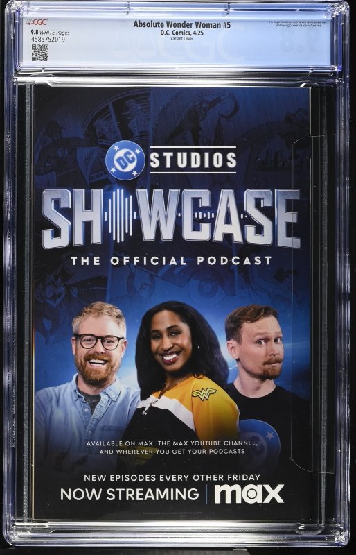 ABSOLUTE WONDER WOMAN #5 DC COMICS HOMARE VARIANT CGC 9.8 NM