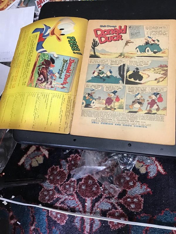 Walt Disney's Comics & Stories #207 1957 Scrooge vs Gladestone Gander, B...