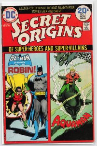 Secret Origins #7 (1974) Aquaman