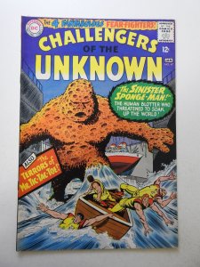 Challengers of the Unknown #47 (1966) VG+ Cond centerfold detached bottom staple