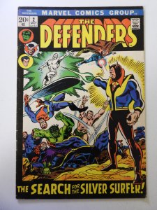 The Defenders #2 (1972) FN- condition overspray