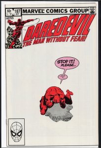 Daredevil #187 (1982) Daredevil [Key Issue]