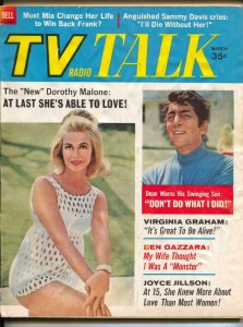 TV Radio Show-Virginia Graham-Dorothy Malone-Dean Martin-March-1968 