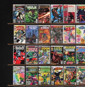Huge Lot 150+ Comics with Captain America, The Incredible Hulk, X-Men & More!