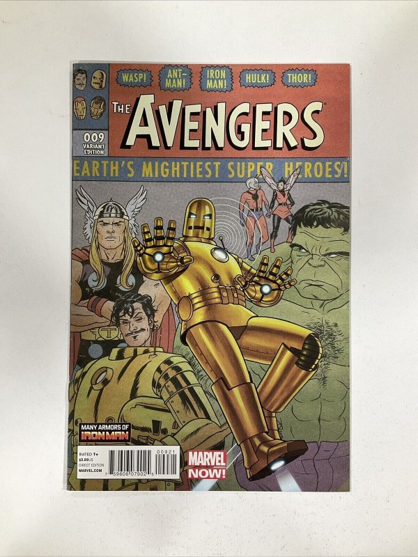 Avengers 9 Variant 1:20 Incentive Joe Quinones Cover Marvel 2013 NM near mint