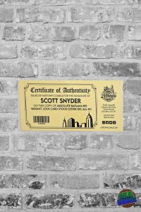 Absolute Batman #15 CVR A Signed Scott Snyder Midtown Comics COA