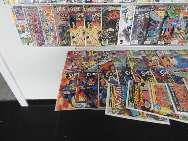 Huge Lot 160+ Comics W/ Spider-Man, Iron Man, Superman, +More! Avg VF- Condition