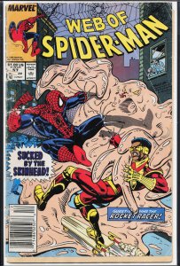 Web of Spider-Man #57 (1989) Spider-Man