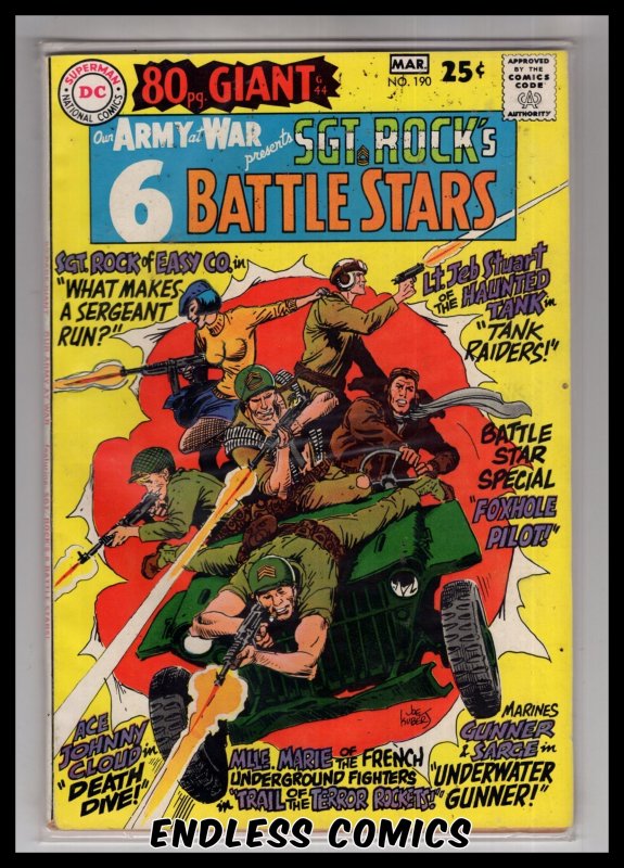 Our Army at War #190 (1968) / ID#AO2