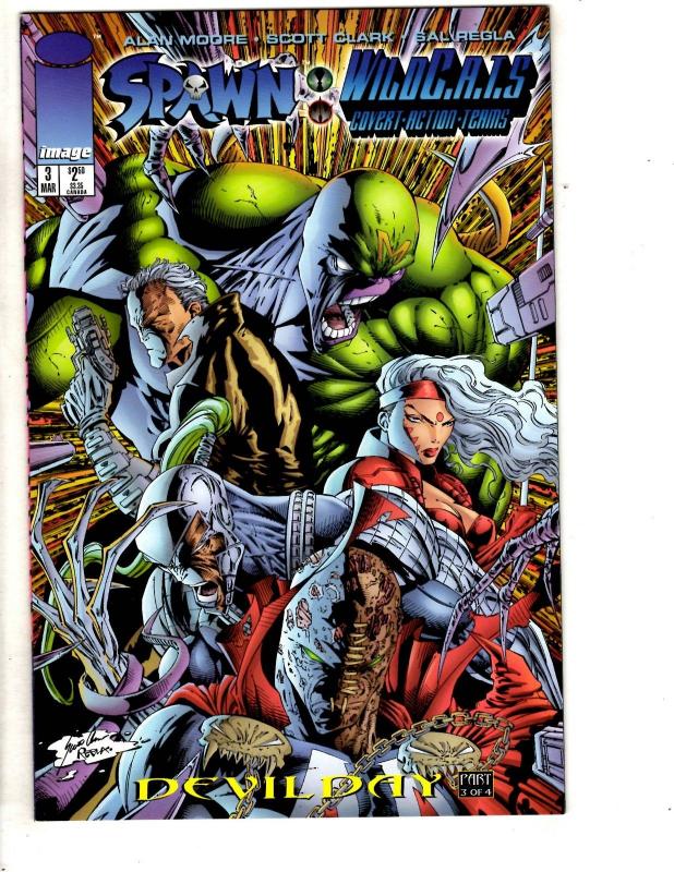 14 Image Comics Spawn # 8 (2) + Spawn Wildcats 2 (6) 3 (3) 4 (2) Zealot # 2 SS8
