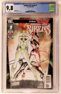 Gotham City Sirens #1 (2009) CGC-9.8