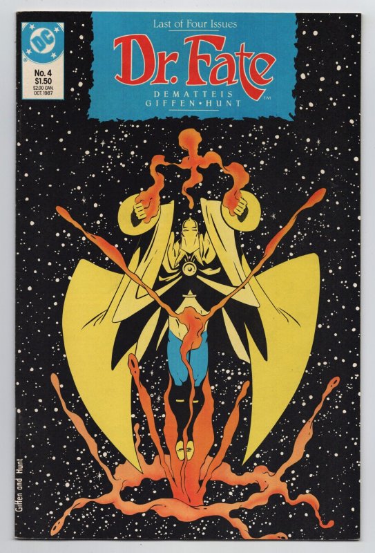 Doctor Fate #4 Dematteis | Giffen (DC, 1987) VG