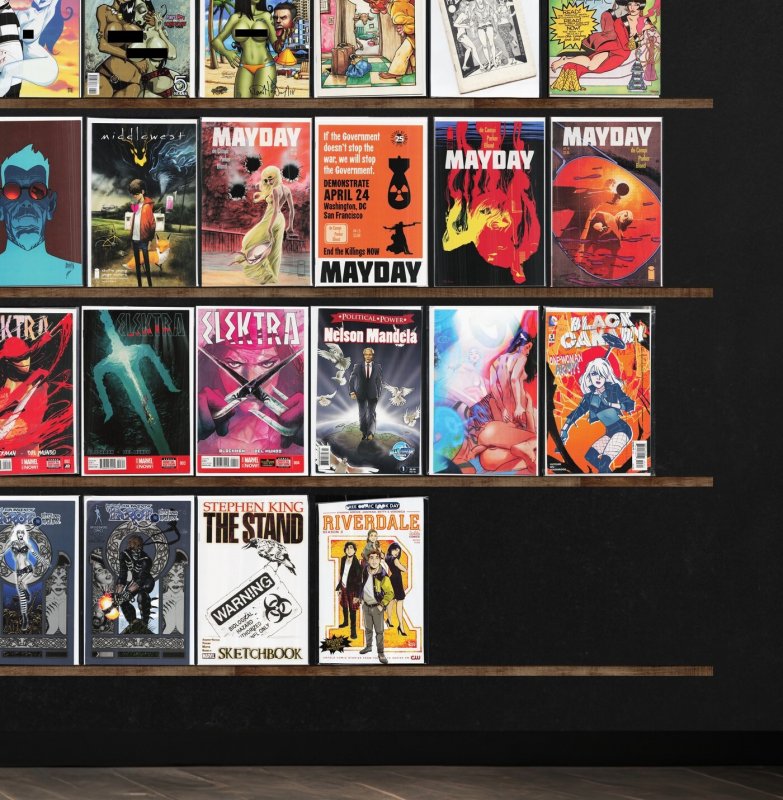 Huge Lot 150+ Comics with Moonshine, Motor Crush, Shi: The Series & More!