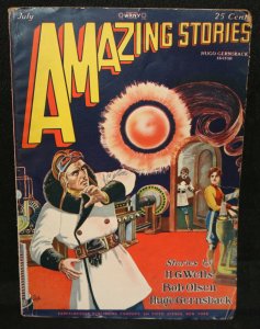 Amazing Stories Vol.3 #4 - HG Wells (VG/FINE) 1928