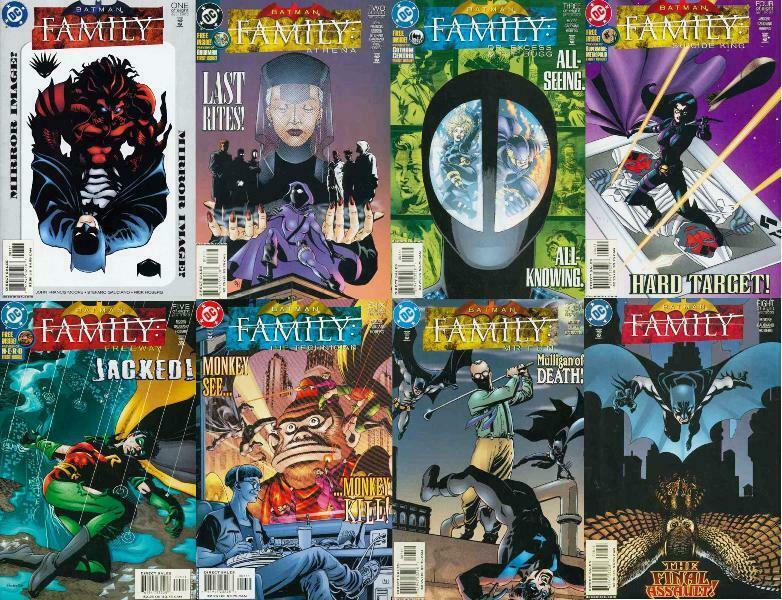 BATMAN FAMILY (2002) 1-8  the COMPLETE series! COMICS BOOK