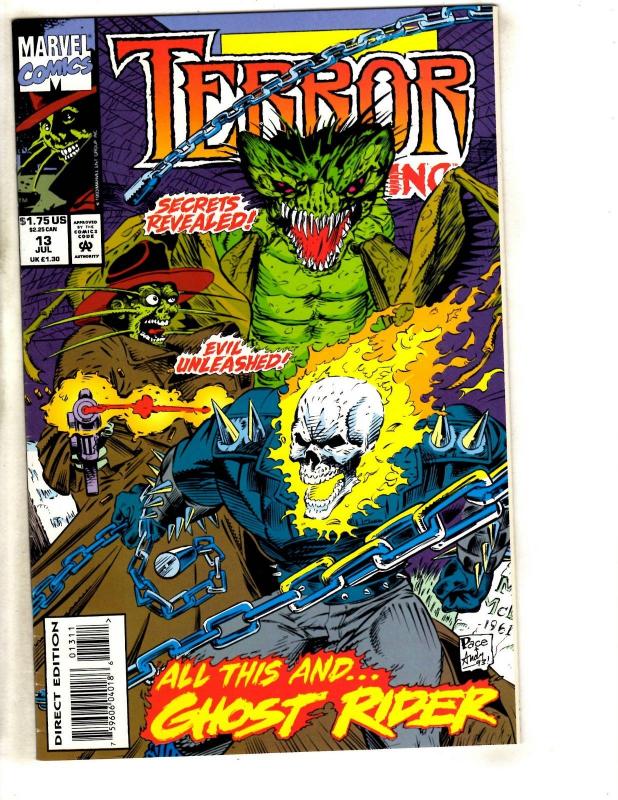 Lot Of 13 Terror Inc. Marvel Comic Books # 1 2 3 4 5 6 7 8 9 10 11 12 13 CR58