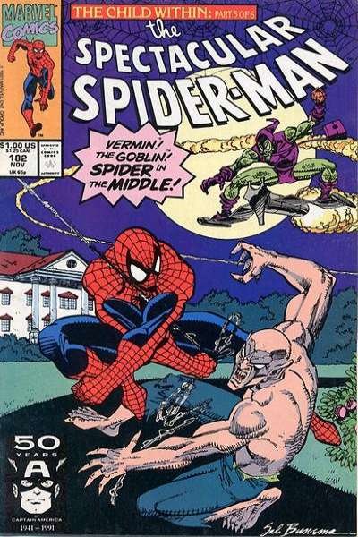 Spectacular Spider-Man (1976 series)  #182, NM- (Stock photo)