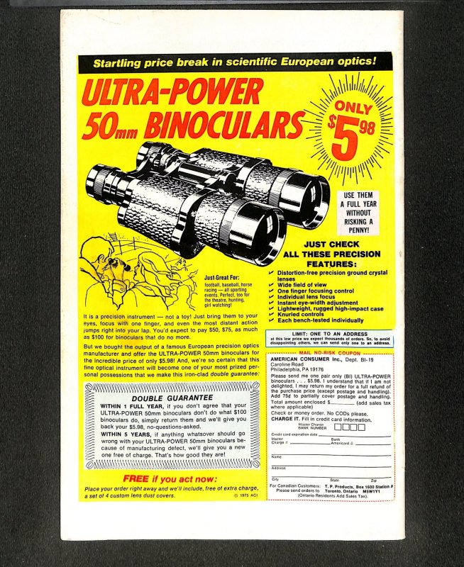 Daredevil #125 Vengeance cries the Copperhead! Avengers! Defenders!