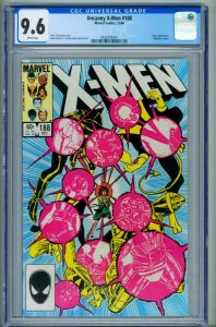 X-MEN #188-CGC 9.6-1984-comic book-MARVEL-4330293007