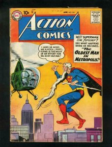 ACTION COMICS #251 1959-SUPERMAN-LAST TOMMY TOMORROW-very good minus VG- 