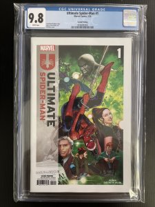 ULTIMATE SPIDER-MAN #1 2nd PRINT CGC 9.8 Marvel Comics 2024 PROSHIPPER