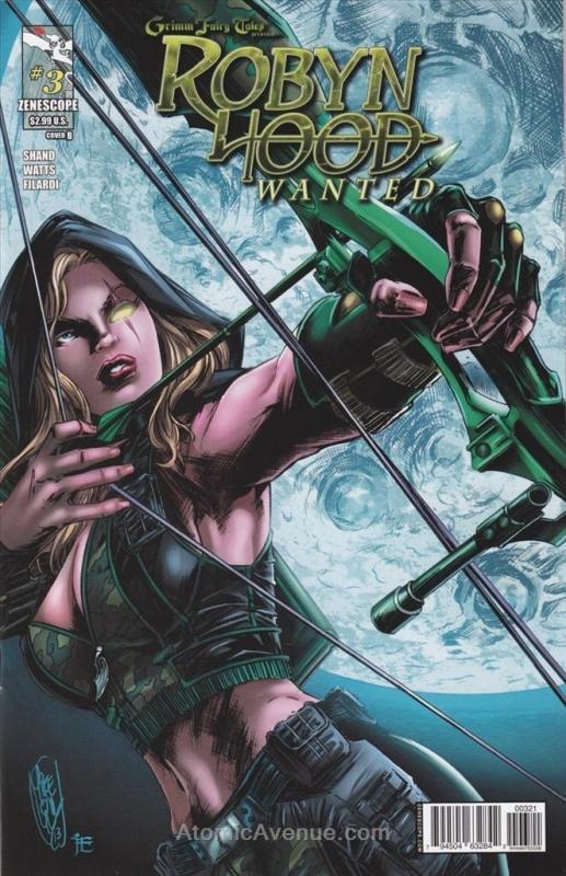 Grimm Fairy Tales presents Robyn Hood: Wanted #3B VF/NM Zenescope - save on ship