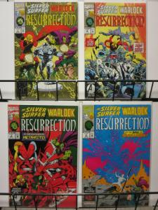 SILVER SURFER & WARLOCK RESURRECTION (1993)1-4 Starlin