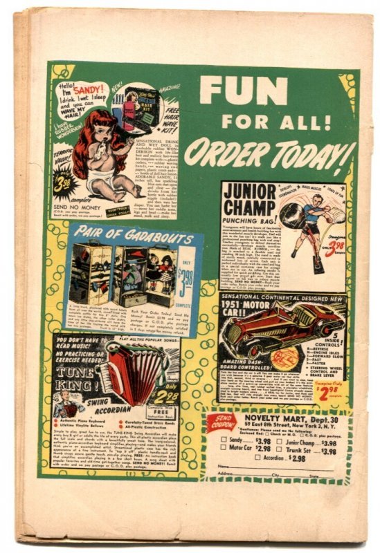 John Wayne Adventure #7  1950 - St. John  -G - Comic Book