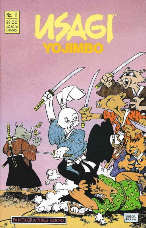 Usagi Yojimbo (Vol. 1) #11 FN; Fantagraphics | save on shipping - details inside