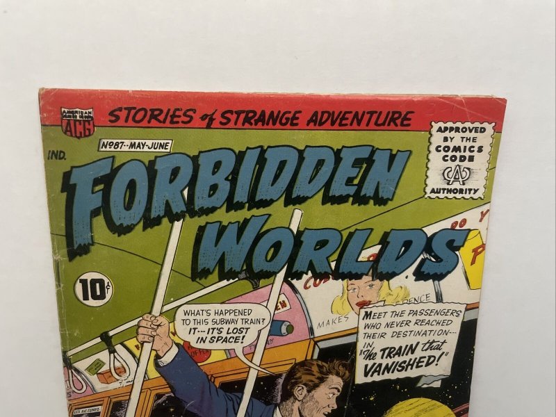 Forbidden Worlds #87 Ogden Whitney Cover