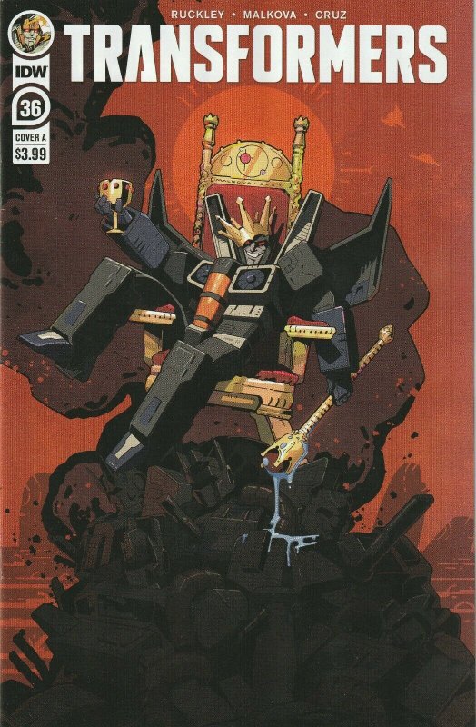 Transformers # 36 Cover A NM IDW [C7]