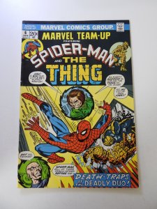 Marvel Team-Up #6 (1973) VG/FN condition 4 extra staple holes