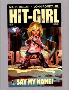 Lot Of 5 Hit-Girl Marvel Icon Comic Books # 1 2 3 4 5 Kick Big Daddy RP4