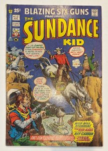 (1971) Skywald Comics Blazing Six Guns #2 Sundance Kid! Kit Carson! Red Mask!