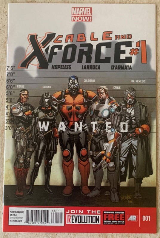 CABLE & X-FORCE 1-19 | MARVEL 2013-2014 | COMPLETE SERIES | VF- TO VF/NM