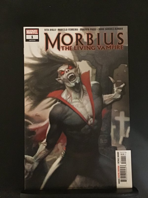 Morbius: The Living Vampire #1 Ryan Brown 1st Cameo of Elizabeth