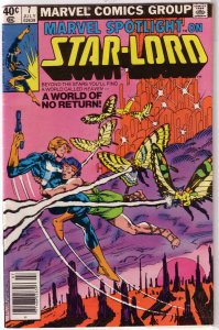 Marvel Spotlight (vol. 2, 1979) # 7 GD Star-Lord, Moench/Sutton