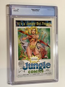 planet comics 1 CGC 9.4 WP Blackthorne 1988 Dave Stevens cover (006,010,011)