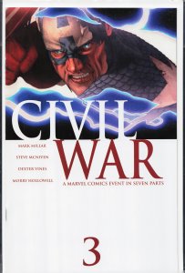 Civil War #3 (2006) Captain America [Key Issue]