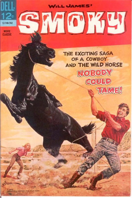 SMOKY MOVIE CLASSICS F-VF 1966 COMICS BOOK