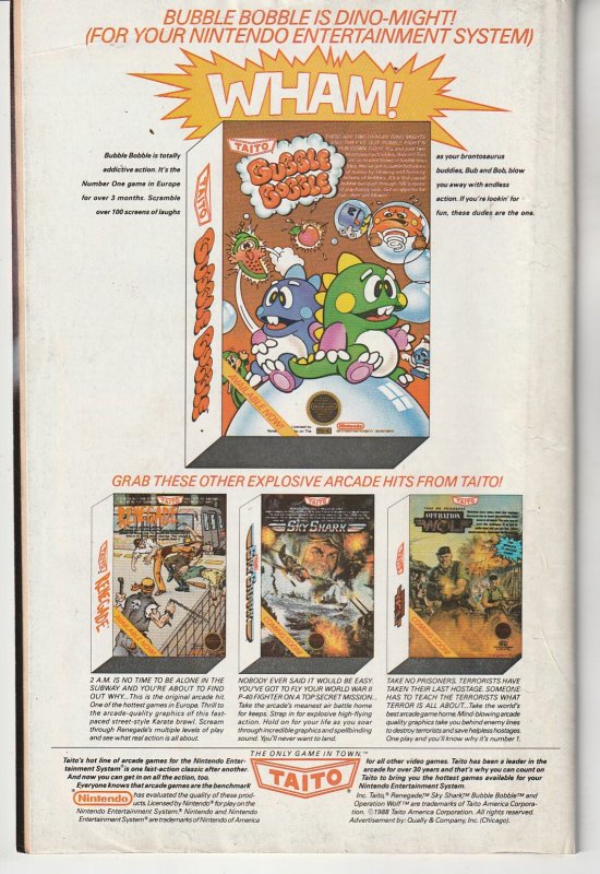 Web of Spider-Man #47 Newsstand Edition (1989)   INFERNO !