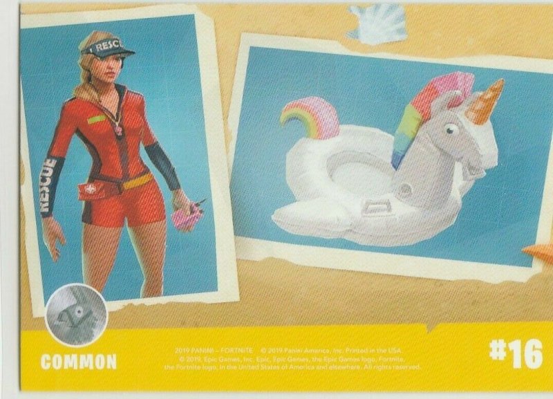 Fortnite Base Card 16 Panini 2019 trading card series 1