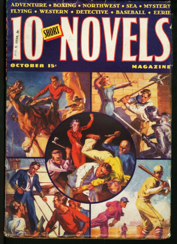 TEN SHORT NOVELS OCT 1938-#1-FIRST ISSUE-RARE VG/FN