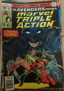 Marvel Triple Action #41 John Buscema Cover & Art Magneto