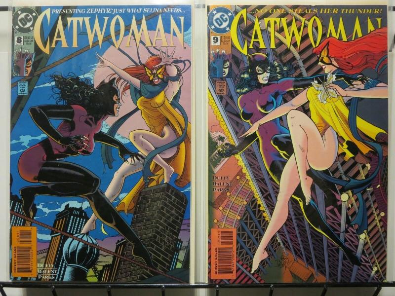 CATWOMAN (1993) 8-9  vs ZEPHYR ! COMICS BOOK