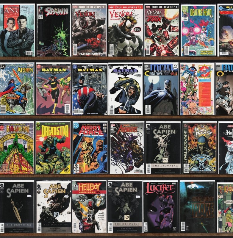 Huge Lot 140+ Comics with Batman: Gotham Knights, X-Men Classic & More!