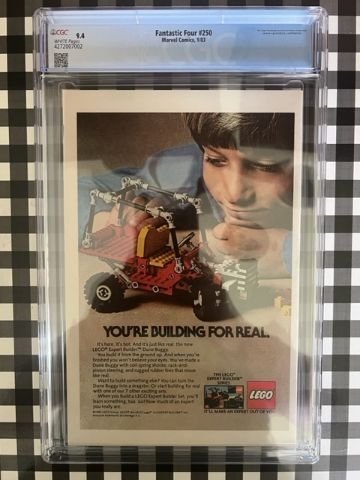 Fantastic Four #250 (1983) - CGC 9.4 - X-Factor Issue !