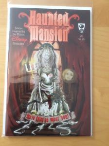 HAUNTED MANSION 1, NM 9.4, 1ST PRINT, RARE DOUBLE COVER, SLG, DISNEY, 2005