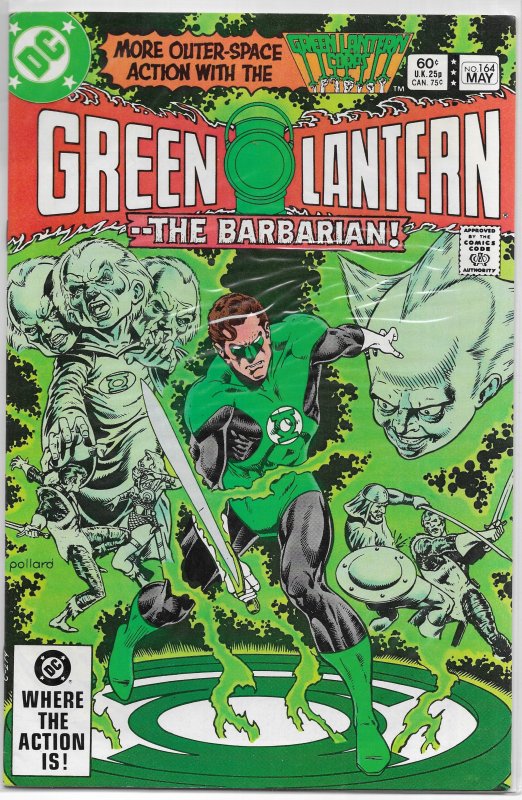 Green Lantern   vol. 2   #164 FN Corps by Gibbons, Barr/Pollard