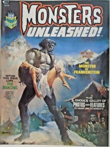 mm Monsters Unleashed (1973, Mag) #2nm- Everett, Brunner, Stan Lee